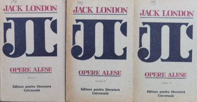 Opere Alese Vol.1-3 (stare Perfecta) - Jack London ,560580 foto