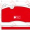 Set placute frana,frana disc VW TOUAREG (7LA, 7L6, 7L7) (2002 - 2010) TRW GDB1670DTE