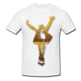 Tricou &quot; Michael Jackson gold &quot;