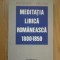 d4 Meditatia Lirica Romaneasca 1800-1850 - Antoaneta Macovei
