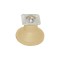 Picior mobila cu placa, reglabil, conic, crem, 65 mm, 4 buc / set