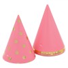 Set Coifuri Petrecere, Model Roz, Buline Aurii, Multicolor, 16cm, 6 Bucăți, Oem