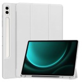 Techsuit - Flex Trifold (with Pencil Holder) - Samsung Galaxy Tab S9 Plus / S10 Plus / S9 FE Plus - Gray