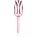 Olivia Garden Fingerbrush ThinkPink Boar &amp; Nylon Jaipur Rose perie de par 1 buc