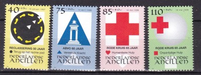 Antile 1997 crucea rosie MI 884-887 MNH foto