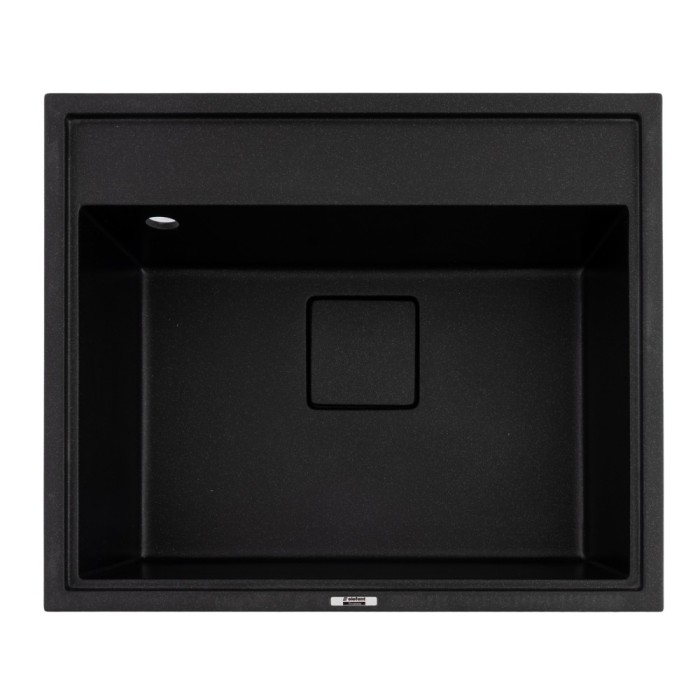 Chiuveta de bucatarie Elefant Premium SHERLIT, Negru metalic 600x500 mm Innovative ReliableTools