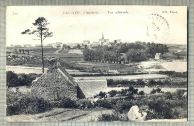 AD 50 C. P. VECHE -CARANTEC-FINISTERE -VUE GENERALE - FRANTA - CIRCULATA 1916 foto