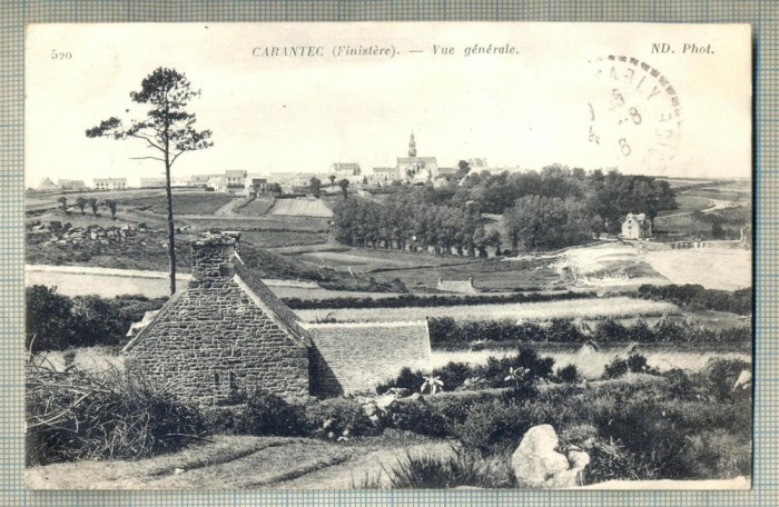 AD 50 C. P. VECHE -CARANTEC-FINISTERE -VUE GENERALE - FRANTA - CIRCULATA 1916