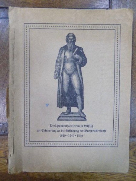 Comemorare Gutemberg, Leipzig 1936