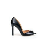 Pantofi stiletto Mihai Albu din piele Amazon Woman Black