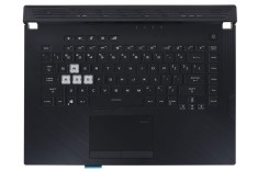 Carcasa superioara cu tastatura palmrest Laptop Gaming, Asus, ROG Strix G G531G, G531GV, G531GW, 90NR01I3-R30US0, 13N1-8HA0F21, 13NR01N3AP0121, G531GV