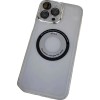 Husa protectie MagSafe TPU, Flippy, pentru iPhone 12/12 Pro, cu decupaj logo, Folie Sticla Camera, Transparent