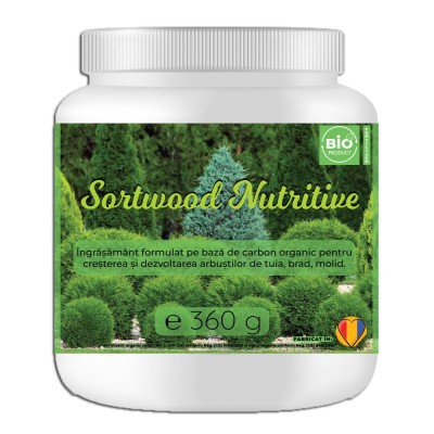 &amp;Icirc;ngrășăm&amp;acirc;nt Organic pentru Conifere Sortwood Nutritive 360 g foto