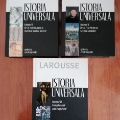 Larousse, Istoria universală, 3 volume