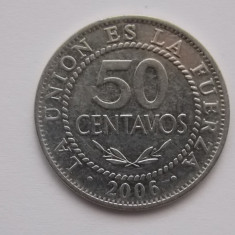 50 CENTAVOS 2006 BOLIVIA