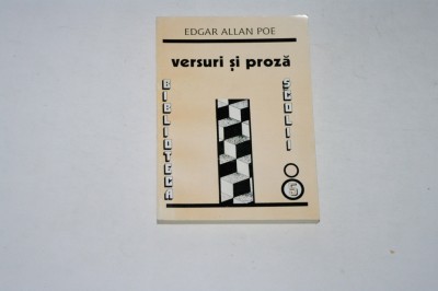 Versuri si proza - Edgar Allan Poe foto