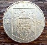 (MR32) MONEDA ROMANIA - 10 LEI 1993, MAI RARA DIN SERIE