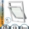 Fereastra mansarda DEPOSKY ENERGY PVC 3 sticle, maner jos