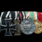 Bareta WW1 Germania, Ungaria, Crucea de Fier, 4 decoratii medalii vechi, medalie