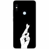 Husa silicon pentru Xiaomi Mi A2 Lite, Finger Cross