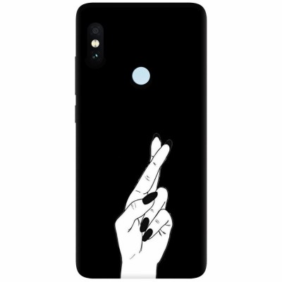 Husa silicon pentru Xiaomi Mi A2 Lite, Finger Cross foto
