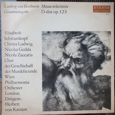 Ludwig van Beethoven, Missa solemnis op 123. dublu album vinil Eterna foto