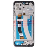 Display LCD Touchscreen cu Rama Original Motorola Moto G32 Gri (Gray) Service Pack