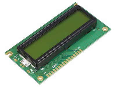 Afişaj LCD alfanumeric 16x2 STN Positive foto