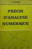 Precis d&#039;analyse numerique - J. Legras - Carte