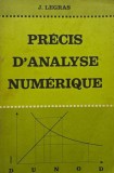 Precis d&#039;analyse numerique - J. Legras - Carte