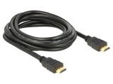 Cablu HDMI 3m cu mufă, 28AWG, negru - Ideal pentru 4K și UHD
