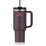 Stanley Quencher H2.O FlowState&trade; Tumbler pahar din oțel inoxidabil cu pai mare Plum 1180 ml