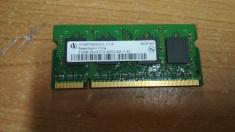 Ram Laptop Infineon 512MB DDR2 PC2-4200S HYS64T64020HDL-3,7-A foto