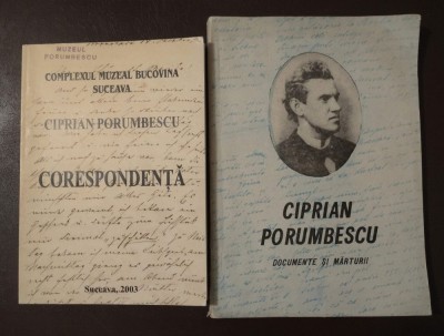 Ciprian Porumbescu - Corespondență + Documente și mărturii foto