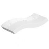 Saltea Copii vidaXL 80x160 cm Arcuri Bonnell, Fermitate Medie, Alb/Negru, Husa Poliester, Confortabila