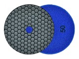 Disc pentru slefuirea uscata a gresiei portelanata, 125 mm, granulatie 50, Geko G78937