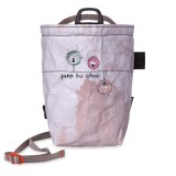 Sac Magneziu Alpinism Chillaz Same But Different White Creme, Fibre Paptic, Curea Talie, Suport Perie, Austria