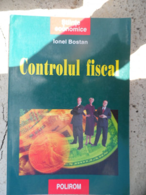 Controlul Fiscal - Ionel Bostan ,532165 foto