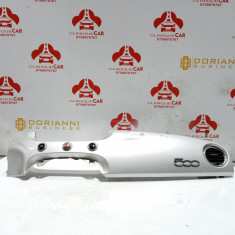 Ornament plansa bord Fiat 500 cu grila ventilatie 2007-2014 foto