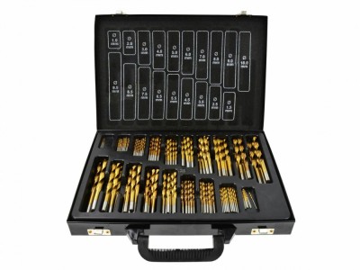 Set burghie HSS titan pentru metal 170 piese, Keltin K00066 foto