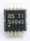 54040 C.I. DC DC CONVERTER, STEP DOWN, SMD MSOP-10 TPS54040DGQR TEXAS-INSTRUMENTS