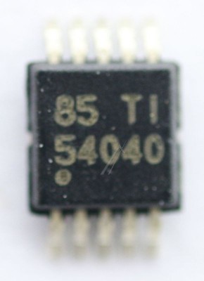 54040 C.I. DC DC CONVERTER, STEP DOWN, SMD MSOP-10 TPS54040DGQR TEXAS-INSTRUMENTS foto