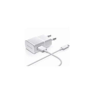 INCARCATOR RETEA SAMSUNG EP-TA20EWEU + CABLU TYPE C FAST CHARGING ALB ORIGINAL foto