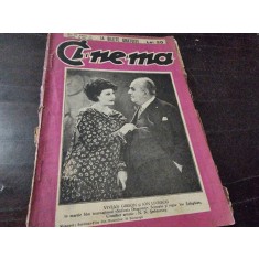 CINEMA - REVISTA INDEPENDENTA SI IMPARTIALA A PRODUCTIILOR CINEGRAFICE , ANUL V, NR.87 /29 IULIE1928