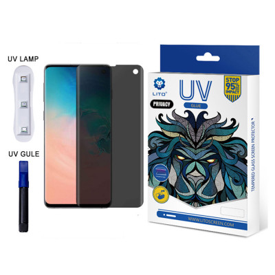 LITO - 3D UV Folie sticla - Samsung Galaxy S10 - PRIVACY foto