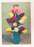 FA126 -Carte Postala- POLONIA - Flowers made of Tissue paper in 1970, Kielce Country, necirculata