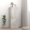 vidaXL Dulap de perete, gri beton, 34,5x34x90 cm, lemn compozit
