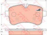Set placute frana,frana disc IVECO DAILY V platou / sasiu (2011 - 2014) TRW GDB1748