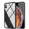 Pachet Valentines Day, Doua Huse Apple iPhone XS MAX Magnetice Full Cover Black, cu spate de sticla securizata