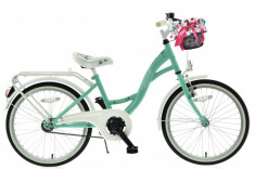 Bicicleta copii 6 - 10 ani Kands&amp;reg; Diana 20&amp;#039;&amp;#039; 100-140 cm inaltime, Menta foto